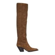 Sonora Over-knee Boots Brown, Dam