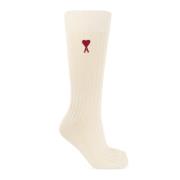 Ami Paris Sockor 3-pack Beige, Herr