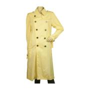 Burberry Vintage Begagnad kappa Yellow, Dam