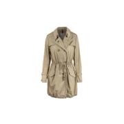 Moncler Pre-owned Pre-owned Nylon toppar Beige, Dam