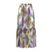 Jijil Maxi Skirts Multicolor, Dam