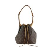 Louis Vuitton Vintage Begagnad Bombonera Väska Brown, Dam