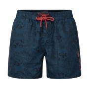 Kaporal Tryckta badshorts - Kaporal Blue, Herr