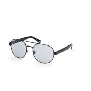 WEB Eyewear Solglasögon Web We0313 01W Black, Herr