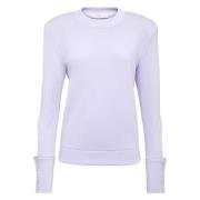 MVP wardrobe Knäppt Crewneck Sweatshirt Purple, Dam