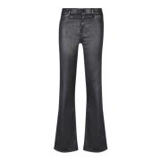 7 For All Mankind Svarta Jeans för Kvinnor Aw23 Black, Dam