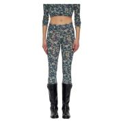 Antik Batik Antonia print leggings Green, Dam