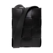 Bottega Veneta Phone pouch with strap Black, Unisex