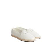 Calvin Klein Stilfull Espadrille med HW White, Dam