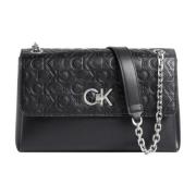 Calvin Klein Svart Crossbody Väska Black, Dam