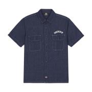 Dickies Blå Beavertown Skjorta Blue, Herr