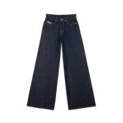 Diesel Bootcut Jeans 1978 Blue, Dam