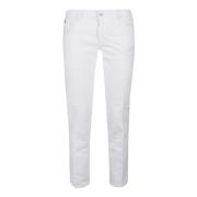 Dsquared2 Vita Jennifer Crop Jeans White, Dam