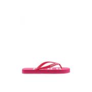 Dsquared2 Eleganta sommarflip-flops för kvinnor Pink, Dam