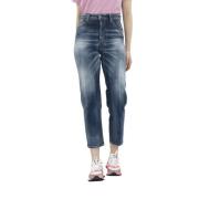 Dsquared2 Tvättade Boston Jeans Blue, Dam