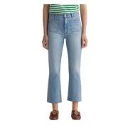 Gant Flare Jeans för Kvinnor Blue, Dam