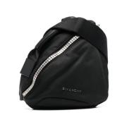 Givenchy Small G-Zip Triangle Bag Black, Herr