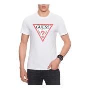 Guess T-Shirts White, Herr