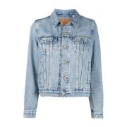 Levi's Jeansjacka Blue, Dam