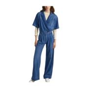 Pepe Jeans Jumpsuits Blue, Dam