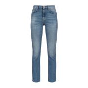 Pinko Smickrande Boot Cut Jeans Blue, Dam