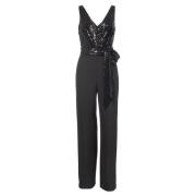 Ralph Lauren Elegant Bekväm Jumpsuit Black, Dam