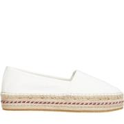 Tommy Hilfiger Broderade espadriller White, Dam