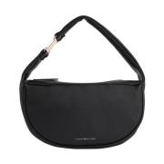 Tommy Hilfiger Svart Modern Axelväska Black, Dam