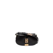 Versace Läder Mini Väska Black, Dam