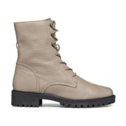 Geox Beige Ankelboots för Kvinnor Beige, Dam