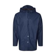 Rains Modern Unisex Vattentät Jacka Blue, Dam