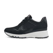 Marco Tozzi Svarta Sneakers för Kvinnor Black, Dam