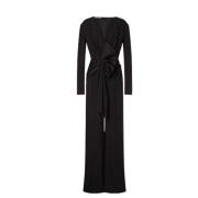 Alberta Ferretti Långärmad topp Black, Dam