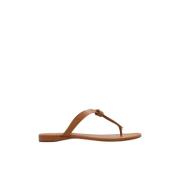 Kate Spade ‘Knott’ läder flip-flops Brown, Dam