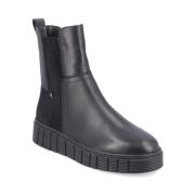 Rieker Svarta Stängda Boots Black, Dam