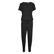 InWear Siri Stickad Jumpsuit Black, Dam