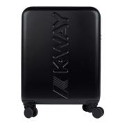 K-Way Liten Svart Cabin Trolley Black, Dam