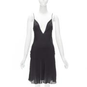 Oscar De La Renta Pre-owned Pre-owned Silke klnningar Black, Dam