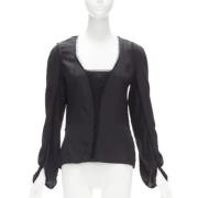 Yves Saint Laurent Vintage Pre-owned Silke toppar Black, Dam