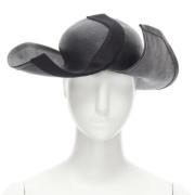 Yohji Yamamoto Pre-owned Pre-owned Raffia hattar-och-kepsar Black, Dam