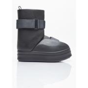 Rick Owens Läder Chunky Sole Splint Stövlar Black, Herr