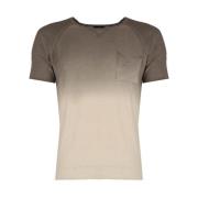 Xagon Man Klassisk Rund Hals T-Shirt Beige, Herr