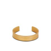 Balmain Signaturtubformat armband Yellow, Dam