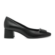 Tamaris Eleganta Svarta Stängda Pumps Black, Dam