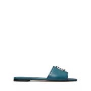 Tory Burch Sliders Blue, Dam