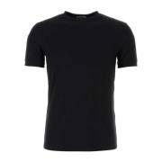 Giorgio Armani Stretchviskos T-shirt Black, Herr