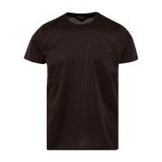 Moorer Bruna T-shirts och Polos Brown, Herr