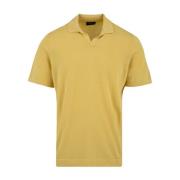 Drumohr Gula Polo T-shirts och Polos Yellow, Herr