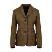 Aspesi Tessuto Loro Piano Blazer Yellow, Dam