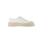 Marni Läder sneakers White, Dam